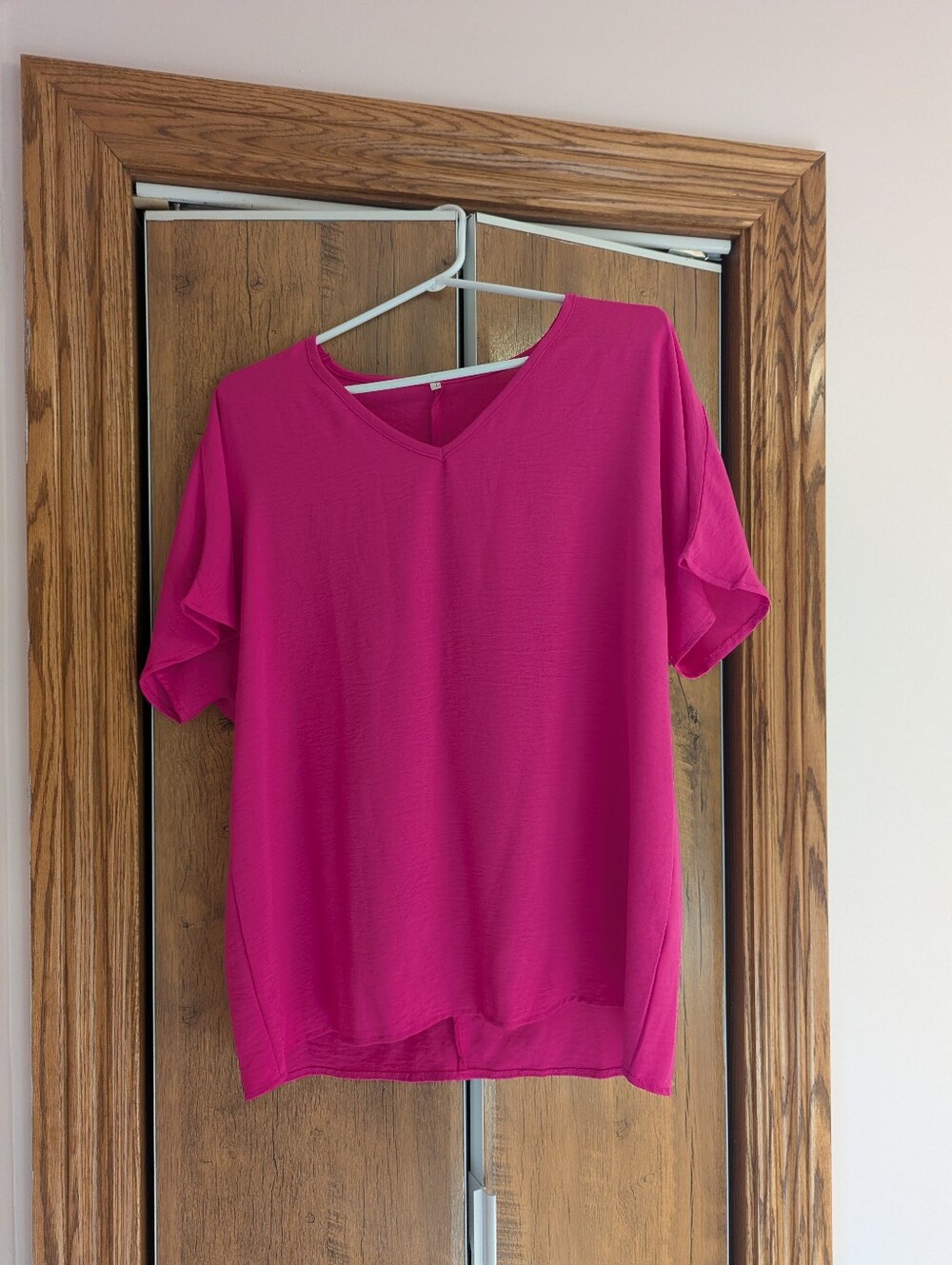 Vibrant Pink Women's Top - Picture 5 of 6